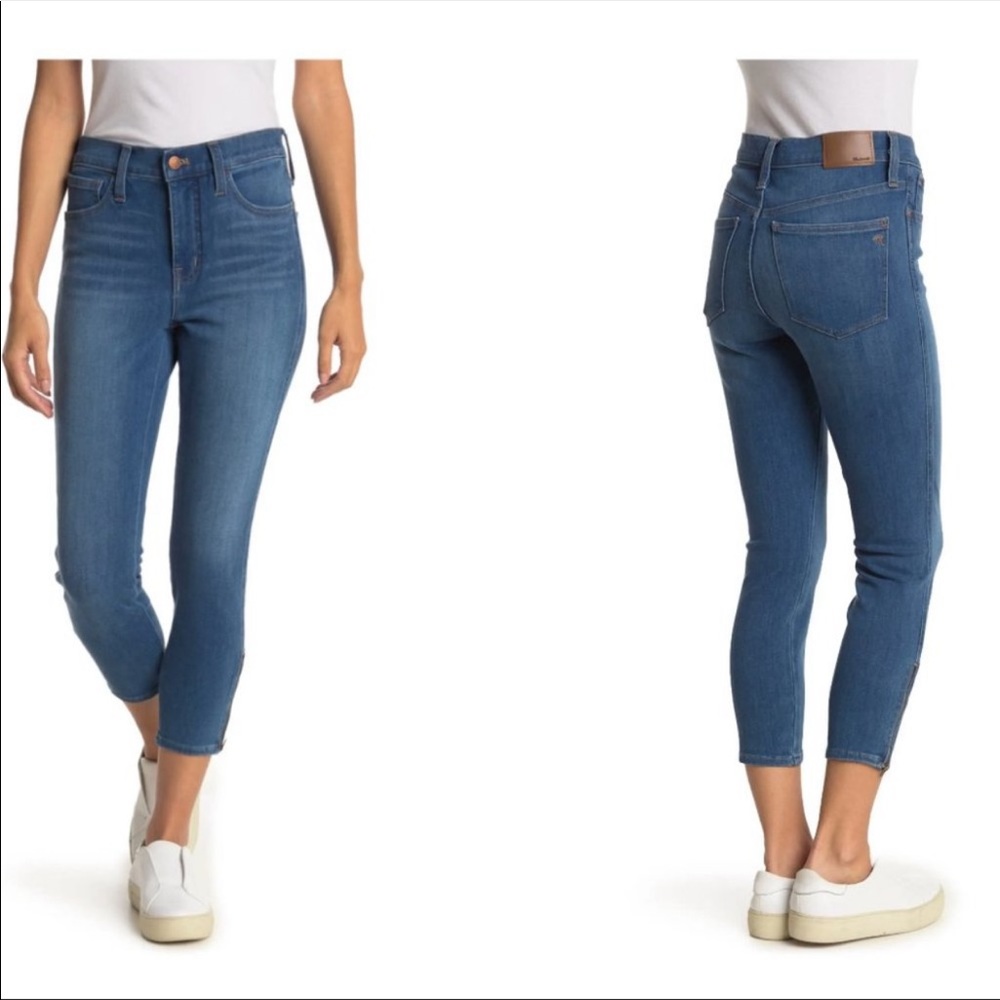 Madewell Madewell Roadtripper Jeggings Skinny Jeans Zip size 24 petite